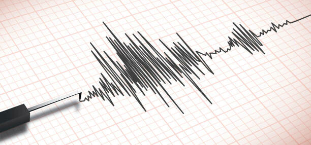 Seismograf merekam aktivitas getaran gempa bumi